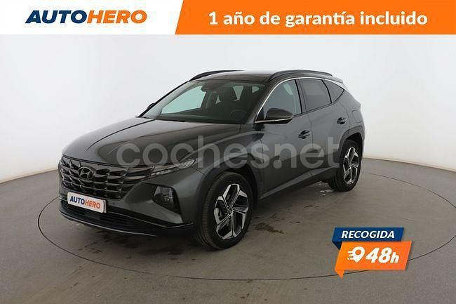 Gris Usado 2021 Hyundai Tucson SUV | 27.599 € (Un poco caro) - Imagen 1/3