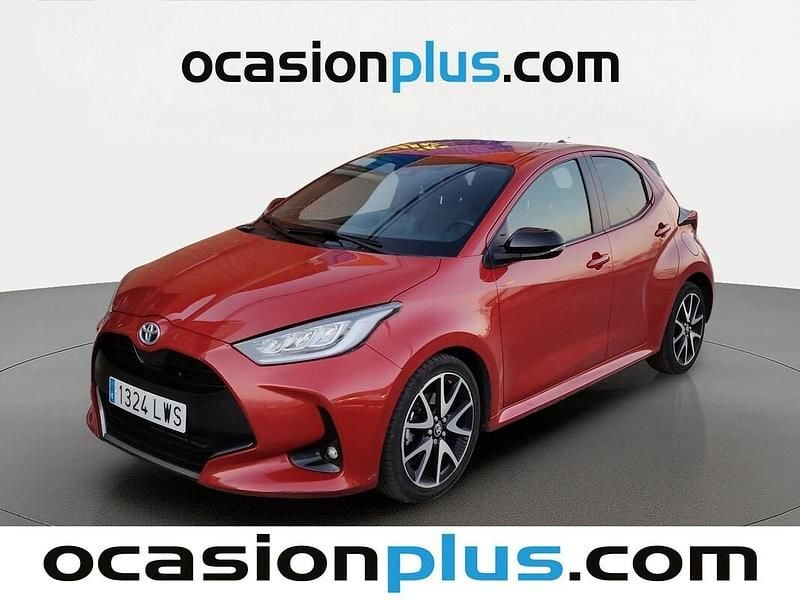Brugt Toyota Yaris Style 116 HK (85 kW) 2022 Rød Hatchback
