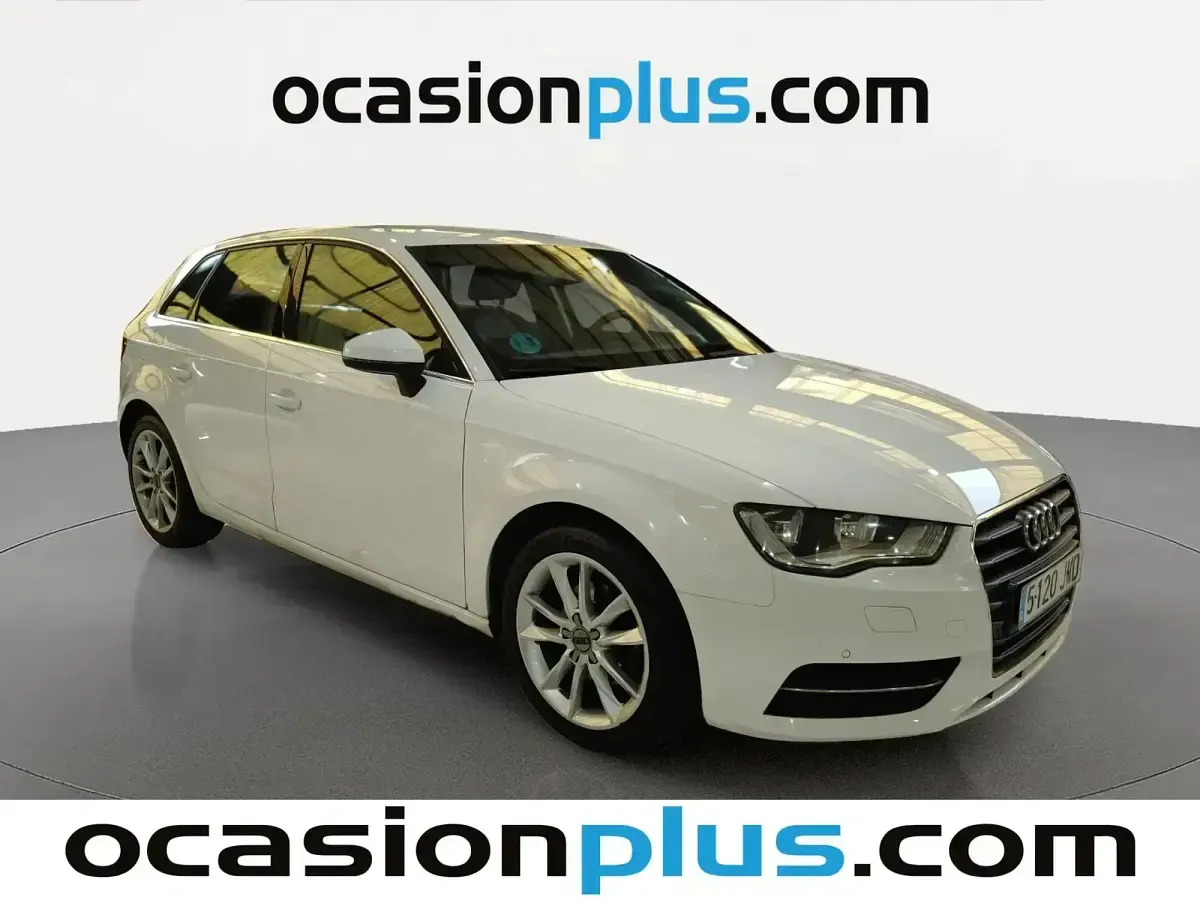 Usado Audi A3 Advanced Plus 125 CV (91 kW) 2016 Blanco Berlina