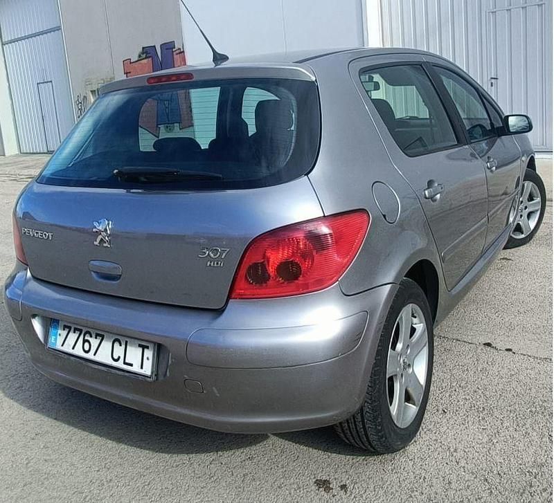 Usado Peugeot 307 90 CV (66 kW) 2003 Gris Utilitario