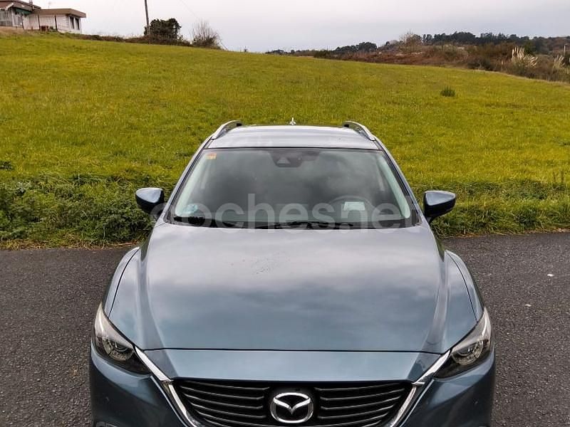Usado Mazda 6 Luxury 150 CV (110 kW) 2018 Azul Familiar
