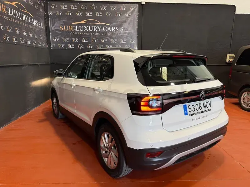 Usado VW T-Cross Advance 95 CV (69 kW) 2022 Blanco SUV