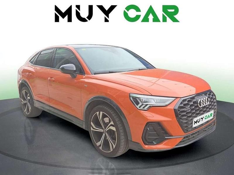 Usado Audi Q3 Sportback S-Line 190 CV (139 kW) 2020 Naranja SUV
