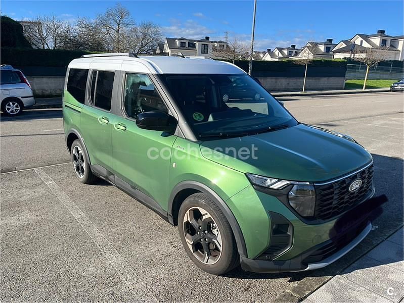 Verde Usado 2024 Ford Tourneo Courier Active Monovolumen | 22.500 € (Buen precio) - Imagen 1/4