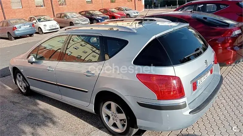Usado Peugeot 407 136 CV (100 kW) 2005 Gris / plata Familiar