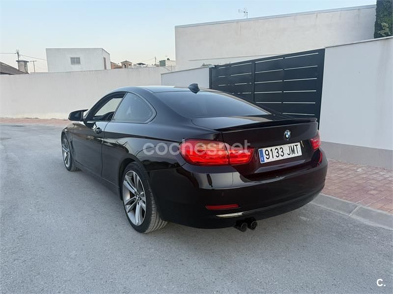 Usado BMW 420 190 CV (139 kW) 2015 Negro Coupe