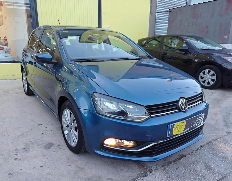 Begagnad VW Polo Advance 90 HK (66 kW) 2017 Blå Sedan