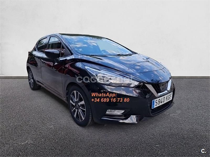 Negro Usado 2015 Nissan Micra Acenta Utilitario | 5500 € - Imagen 1/1