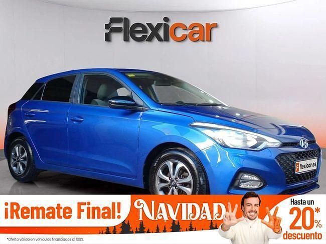 Azul Usado 2020 Hyundai i20 Berlina | 11.980 € (Precio justo) - Imagen 1/4