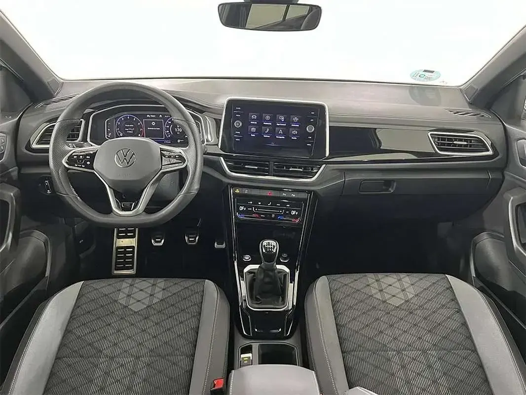 Usado VW T-Roc R-line 150 CV (110 kW) 2022 Blanco SUV