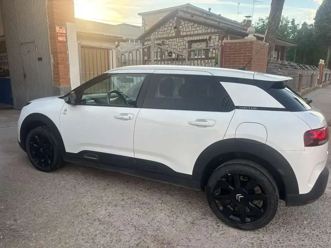 Usado Citroën C4 Cactus PureTech 110 CV (80 kW) 2020 Blanco Utilitario