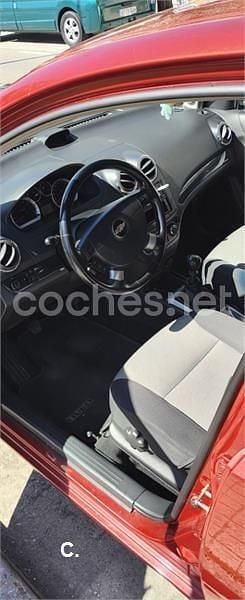 Usado Chevrolet Aveo LT 100 CV (73 kW) 2009 Granate Berlina