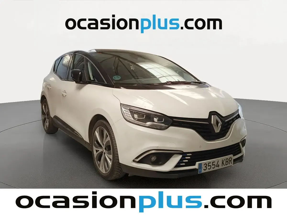 Usado Renault Scénic IV Zen 130 CV (95 kW) 2017 Blanco Monovolumen