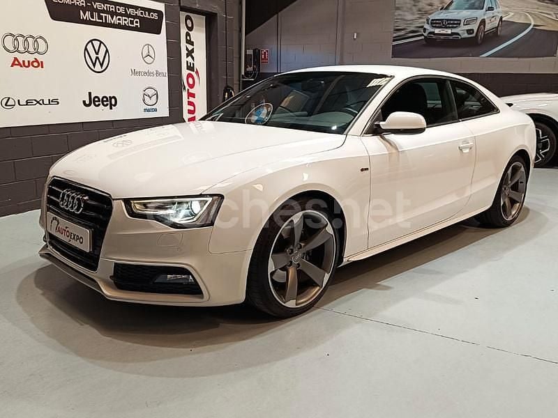 Blanco Usado 2014 Audi A5 S-Line Coupe | 19.990 € (Caro) - Imagen 1/4