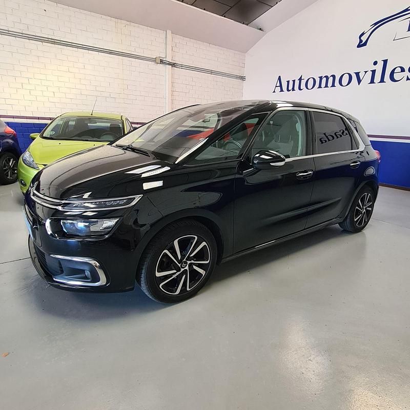 Usado Citroën C4 Picasso Feel 120 CV (88 kW) 2017 Negro Monovolumen