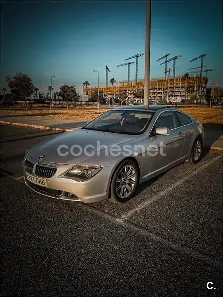 Usado BMW 645 333 CV (244 kW) 2004 Gris / plata Coupe