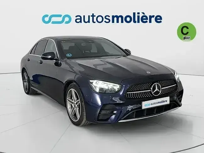 Usado Mercedes E220 194 CV (142 kW) 2021 Azul Berlina