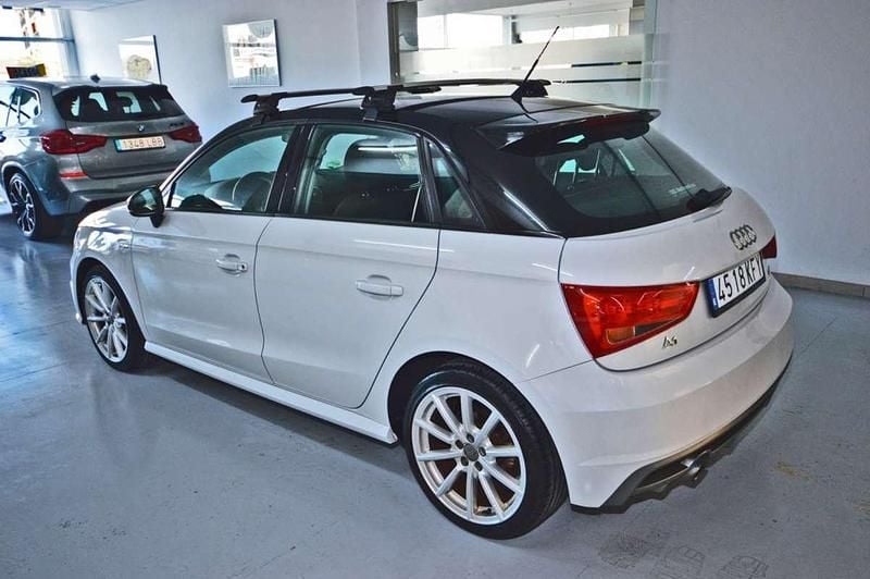 Usado Audi A1 Sportback S-Line 95 CV (69 kW) 2018 Blanco Utilitario