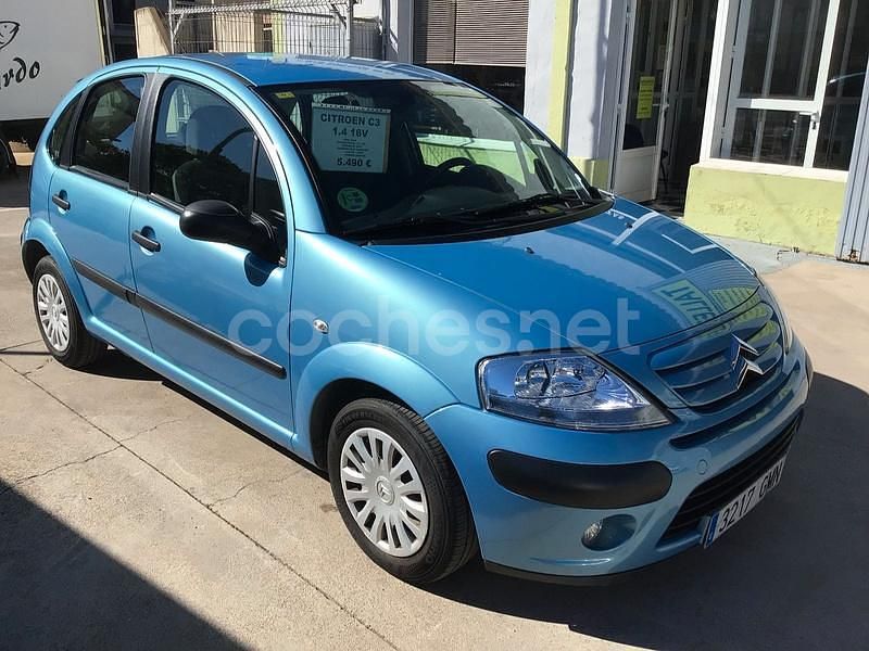Usado Citroën C3 90 CV (66 kW) 2009 Azul Utilitario