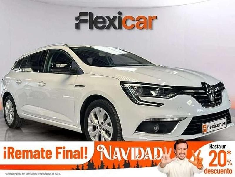 Blanco Usado 2018 Renault Mégane GrandTour LIMITED Familiar | 10.290 € (Super precio) - Imagen 1/4