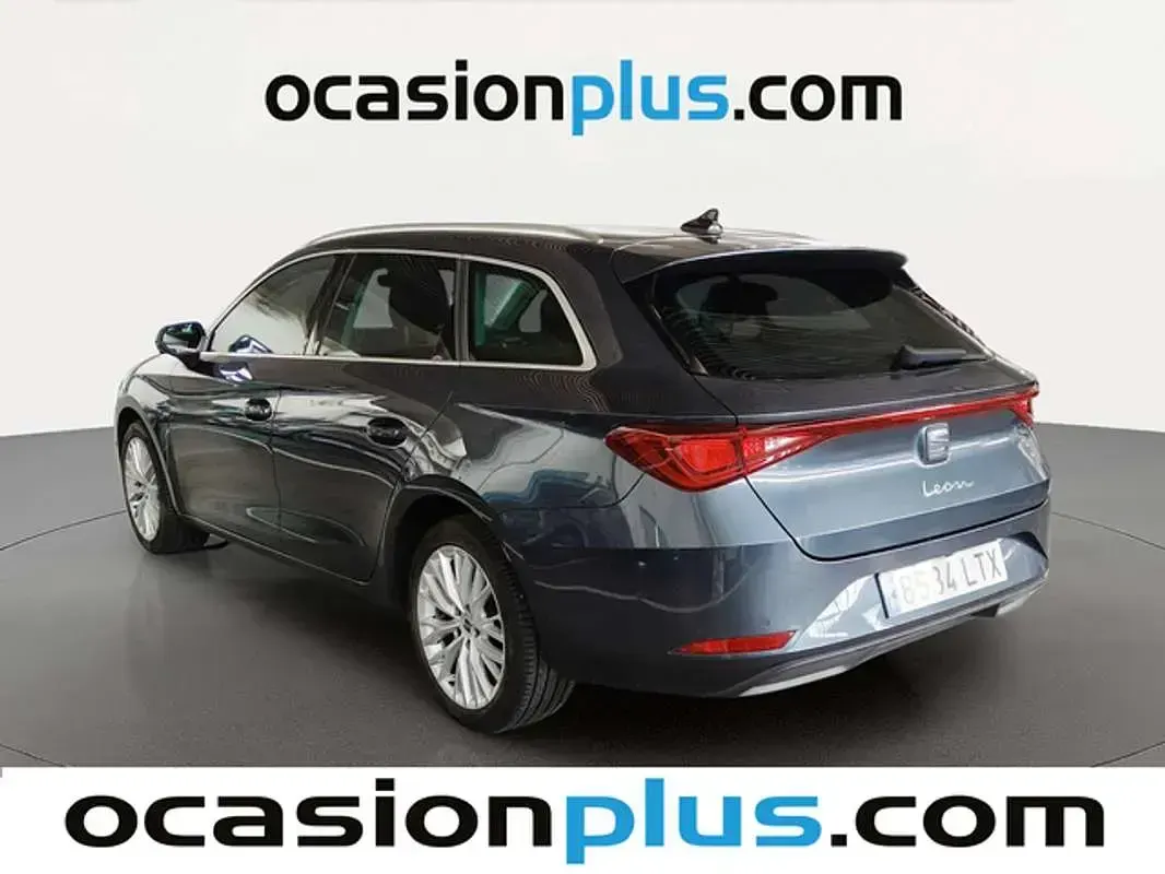 Usado Seat Leon ST XCELLENCE 131 CV (96 kW) 2021 Gris Familiar