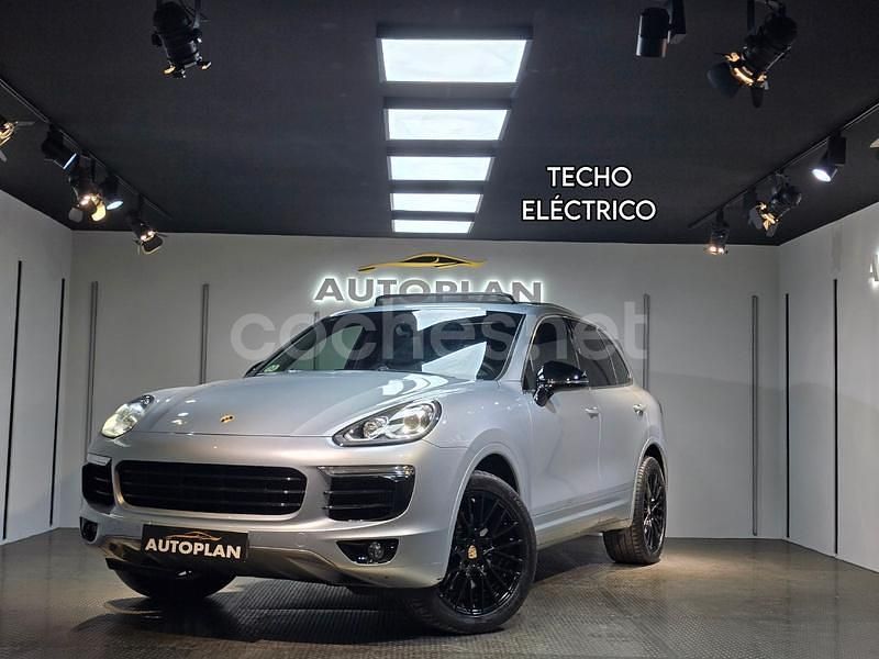 Usado Porsche Cayenne S 385 CV (283 kW) 2015 Gris / plata SUV