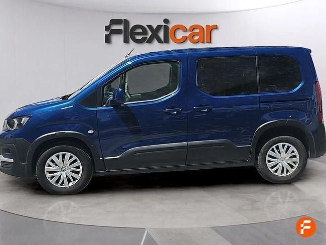 Usado Peugeot Rifter Active 100 CV (73 kW) 2021 Azul Monovolumen