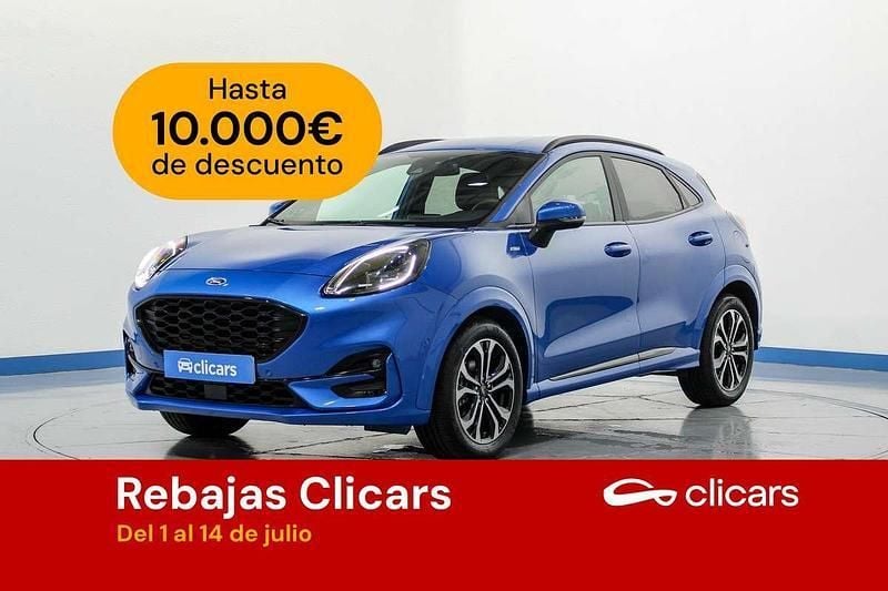 Azul Usado 2022 Ford Puma ST-Line SUV | 15.490 € (Super precio) - Imagen 1/4