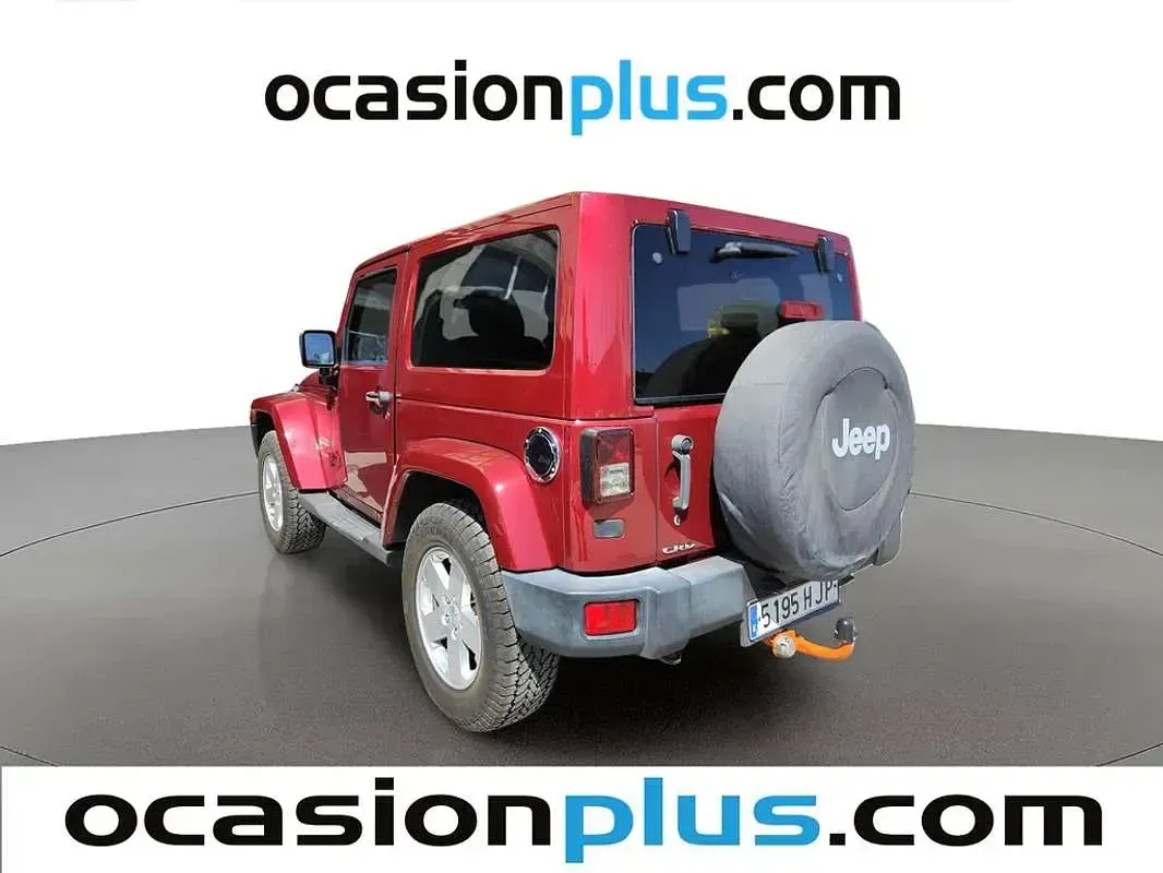 Usado Jeep Wrangler Sahara 200 CV (147 kW) 2012 Rojo SUV