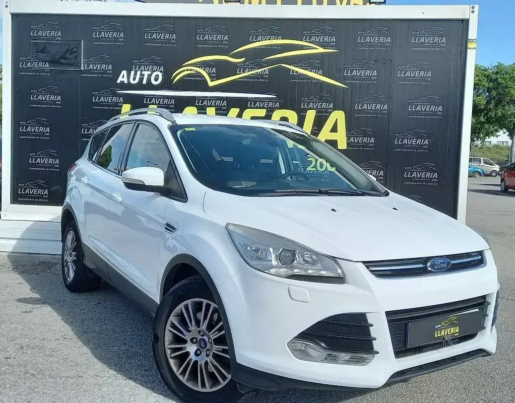 Brugt Ford Kuga Titanium 140 HK (102 kW) 2013 Hvid SUV
