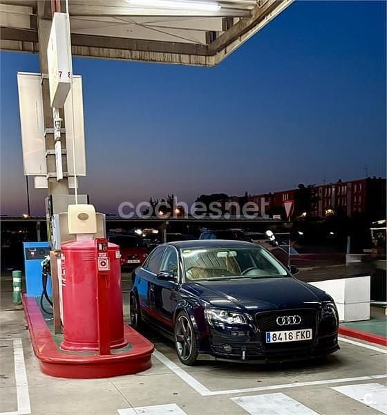 Usado Audi A4 140 CV (102 kW) 2007 Negro Berlina