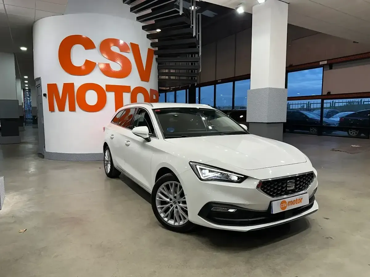 Usado Seat Leon XCELLENCE 204 CV (150 kW) 2021 Blanco Utilitario