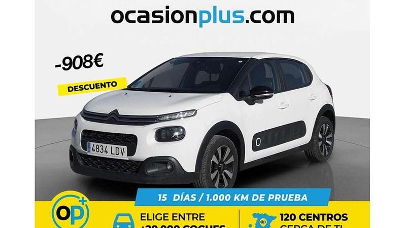 Blanco Usado 2020 Citroën C3 Feel Utilitario | 8991 € (Precio justo) - Imagen 1/4