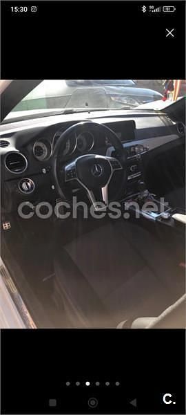 Usado Mercedes C200 Avantgarde 136 CV (100 kW) 2013 Blanco Berlina