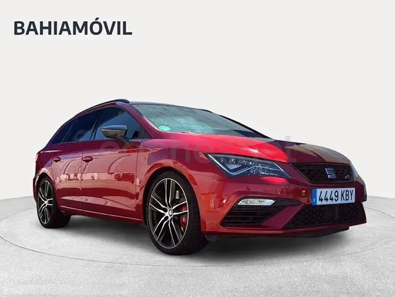 Usado Seat Leon CUPRA 300 CV (220 kW) 2017 Rojo Berlina