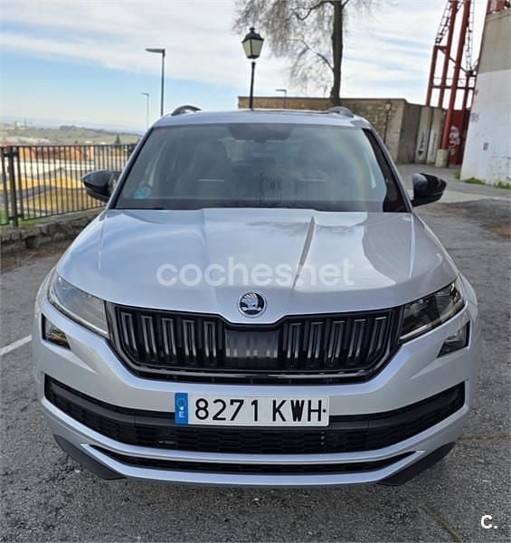Usado Skoda Kodiaq SportLine 150 CV (110 kW) 2019 Gris / plata SUV
