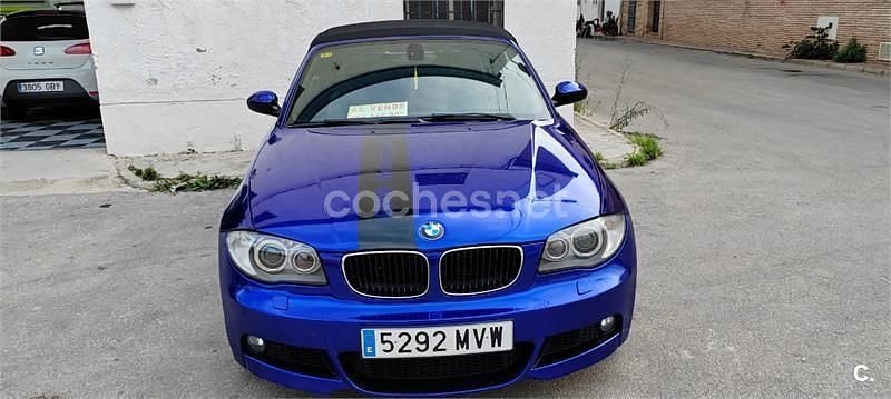 Azul Usado 2009 BMW 118 Cabriolet Descapotable | 11.500 € (Caro) - Imagen 1/4