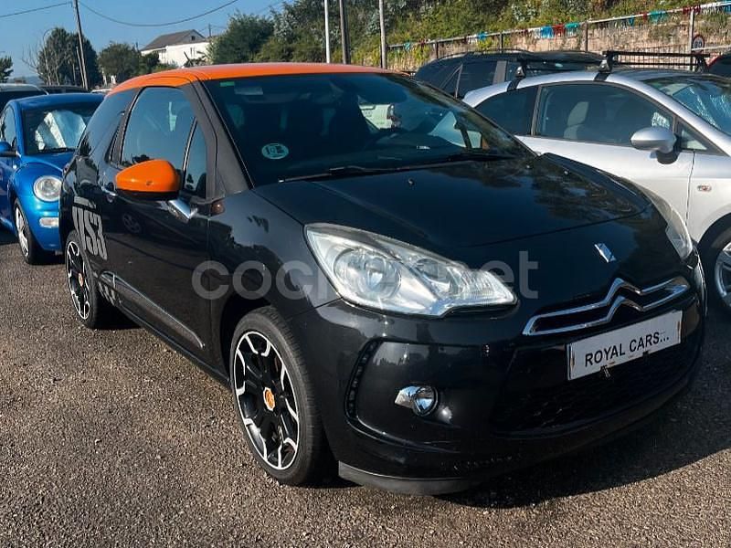 Usado Citroën DS3 120 CV (88 kW) 2010 Negro Utilitario