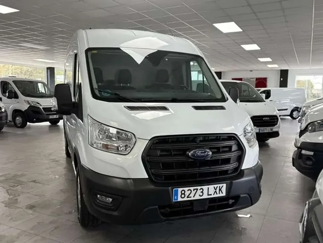 Usado Ford Transit 130 CV (95 kW) 2022 Blanco Van