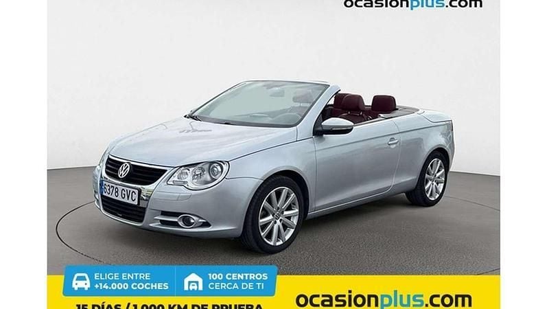 Plateado Usado 2010 VW Eos Descapotable | 12.300 € (Un poco caro) - Imagen 1/4