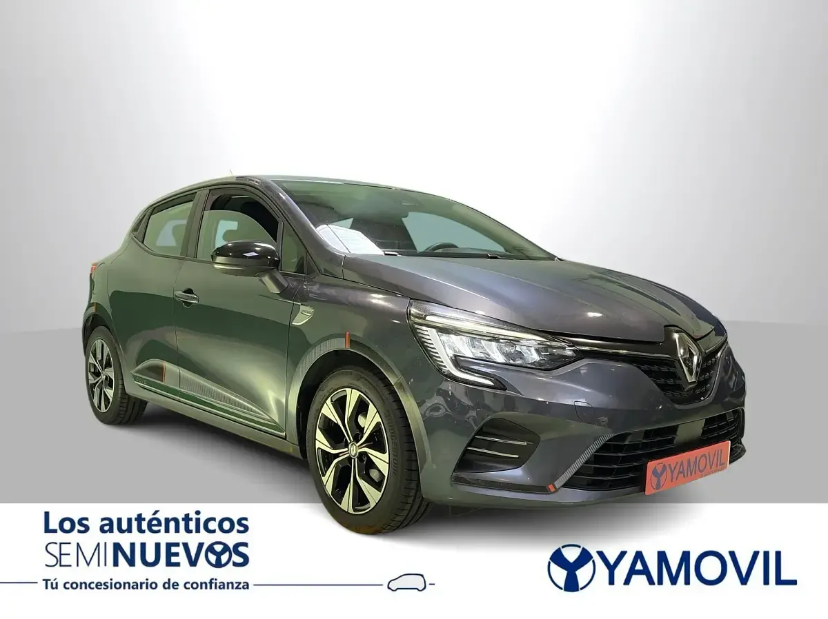 Usado Renault Clio LIMITED 90 CV (66 kW) 2022 Gris Utilitario