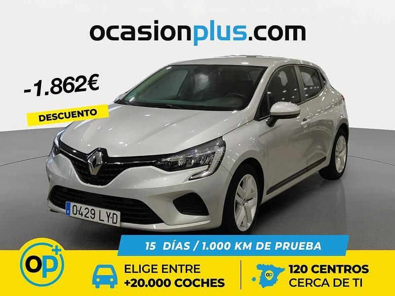 Usado Renault Clio V Intens 90 CV (66 kW) 2022 Gris Berlina