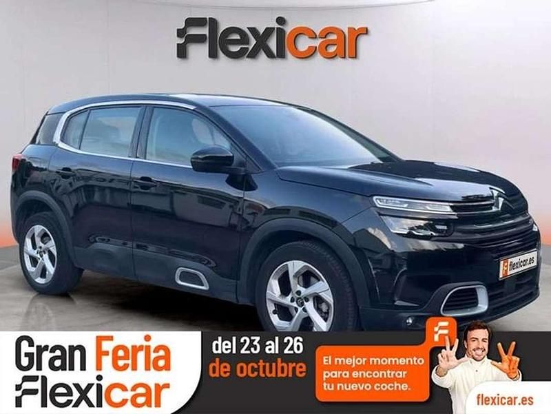 Negro Usado 2021 Citroën C5 Aircross SUV | 15.390 € (Super precio) - Imagen 1/4