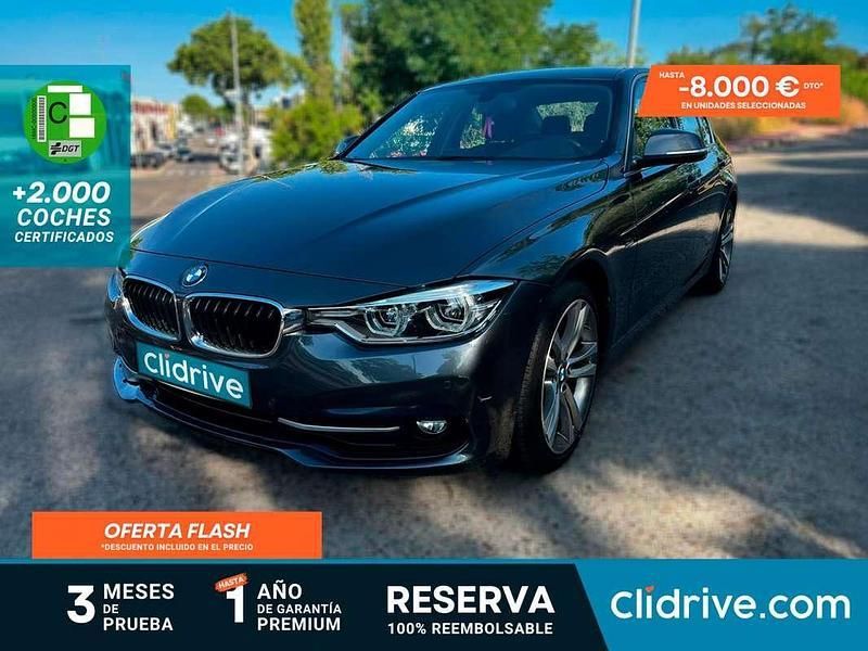 Gris Usado 2017 BMW 318 Berlina | 18.590 € (Precio justo) - Imagen 1/3