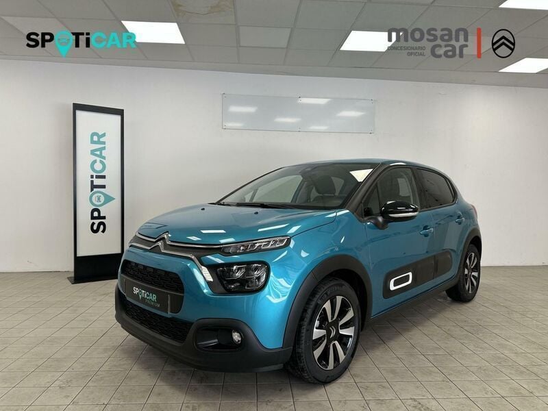 Azul Usado 2024 Citroën C3 PureTech Utilitario | 13.900 € (Precio justo) - Imagen 1/3