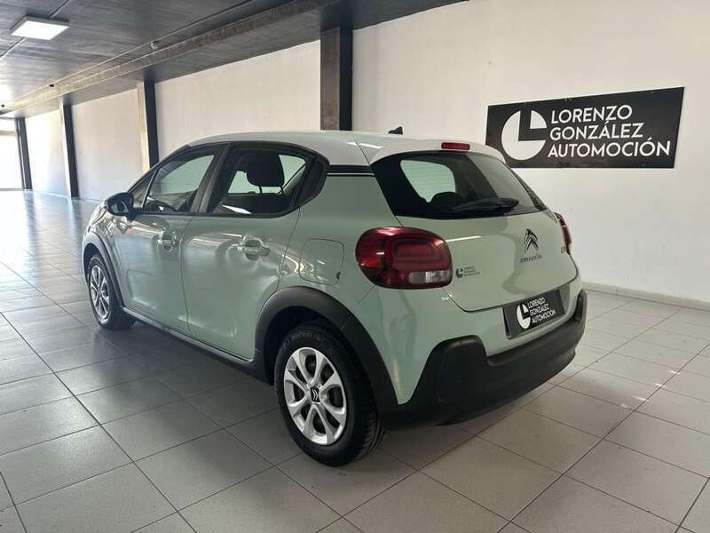 Usado Citroën C3 Feel 82 CV (60 kW) 2018 Verde Utilitario