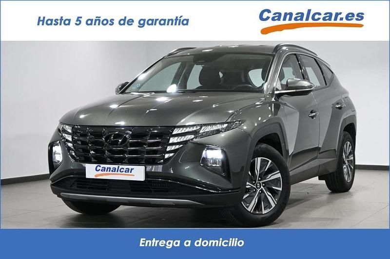 Gris Usado 2022 Hyundai Tucson SUV | 22.531 € (Super precio) - Imagen 1/4