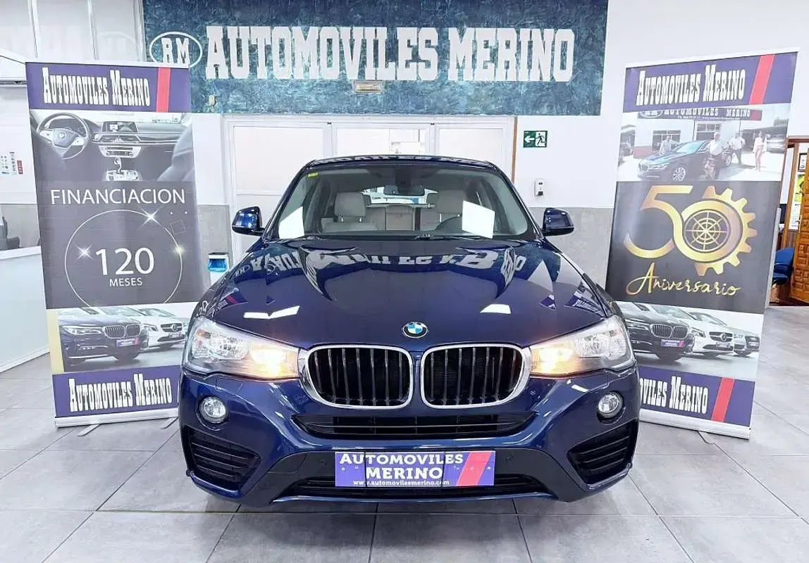 Usado BMW X4 190 CV (139 kW) 2015 Azul SUV