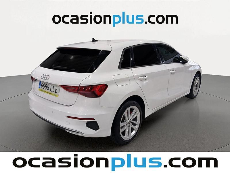 Usado Audi A3 Advanced Plus 110 CV (80 kW) 2020 Blanco Berlina