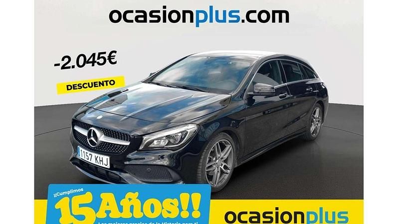 Negro Usado 2018 Mercedes CLA200 Shooting Brake Familiar | 20.455 € (Precio justo) - Imagen 1/4